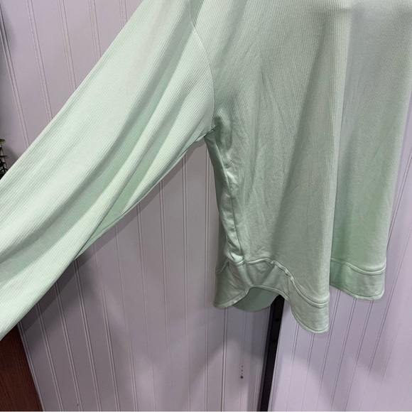 Lime Green Relaxed Fit Long Sleeve Sweatshirt large - Picture 5 of 7